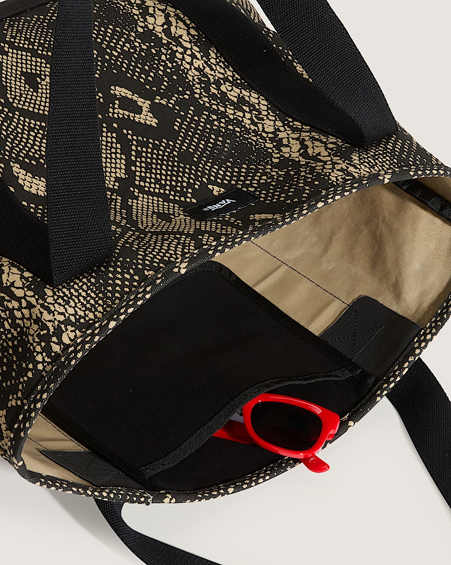 Pergs Tote Bag VANS Python Turtledove White ALT2