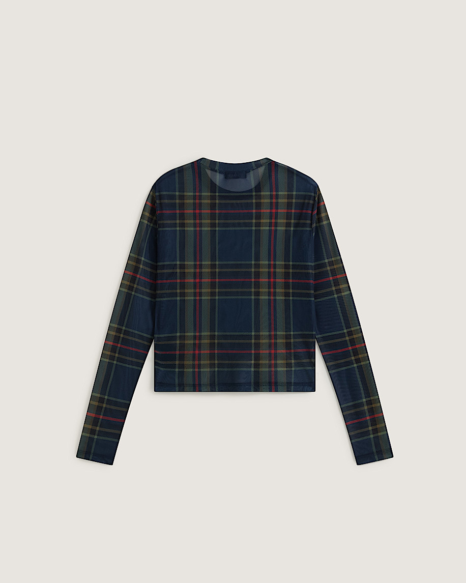 Ludlow Mesh Long Sleeve Top VANS Dress Blues ALT1