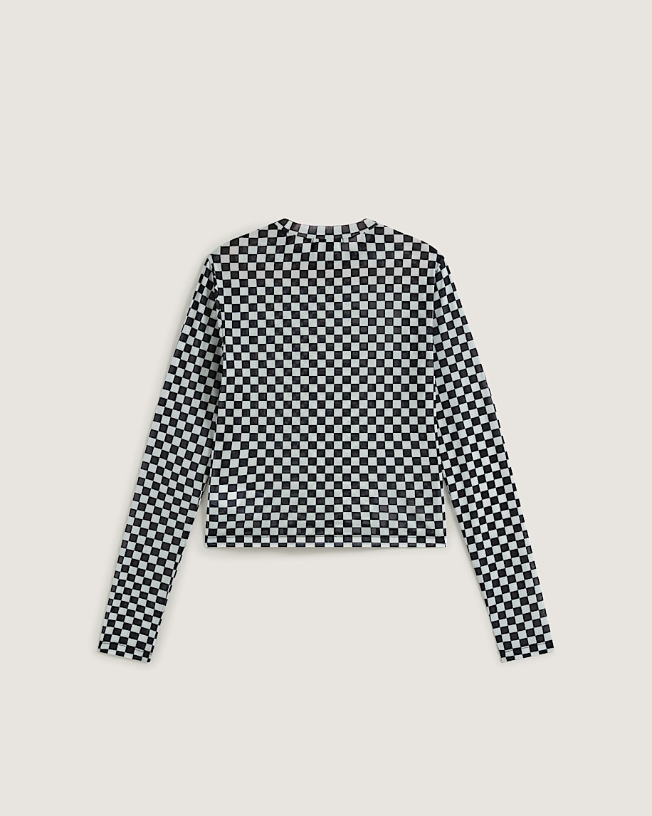 Ludlow Mesh Long Sleeve Top VANS Black  White ALT1