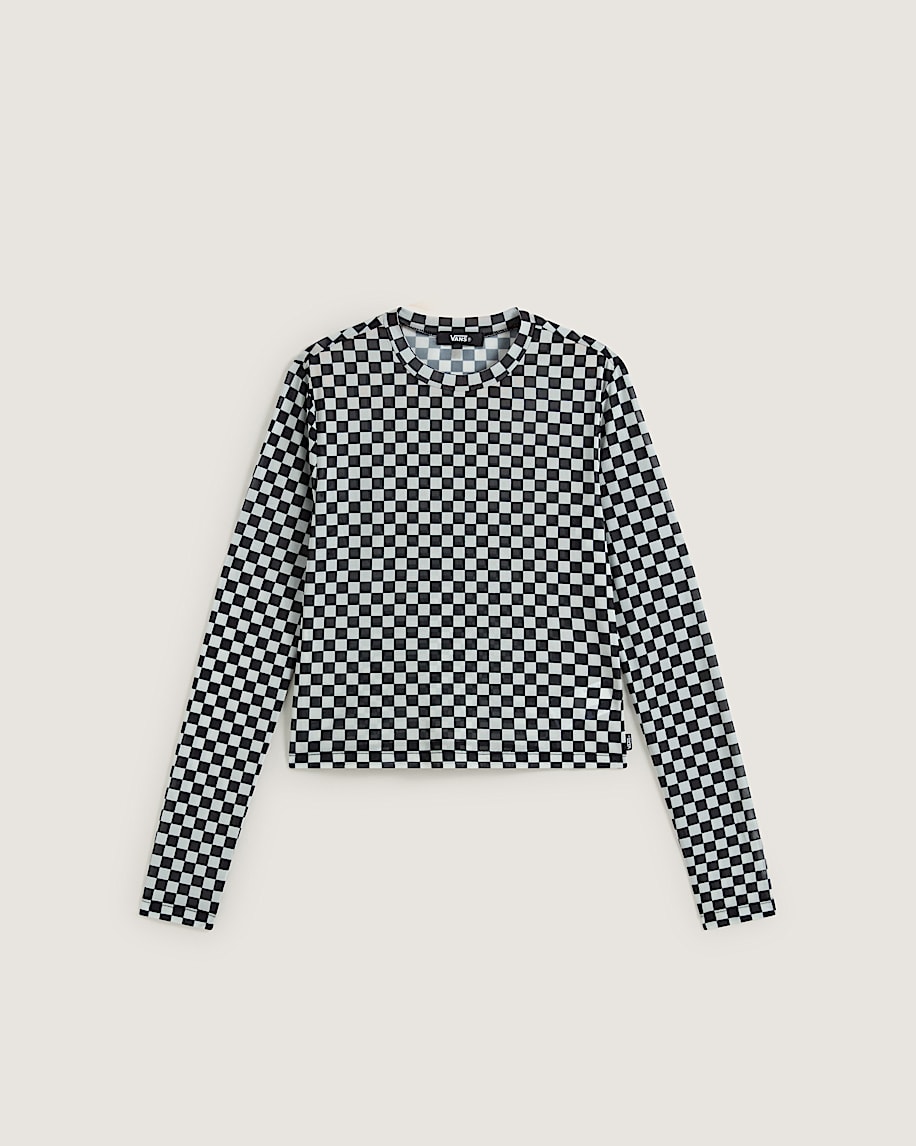 Ludlow Mesh Long Sleeve Top VANS Black  White HERO