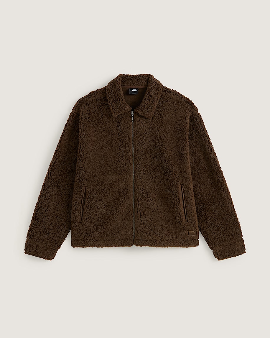 Yukon High Pile Jacket VANS Vintage Cocoa Brown HERO