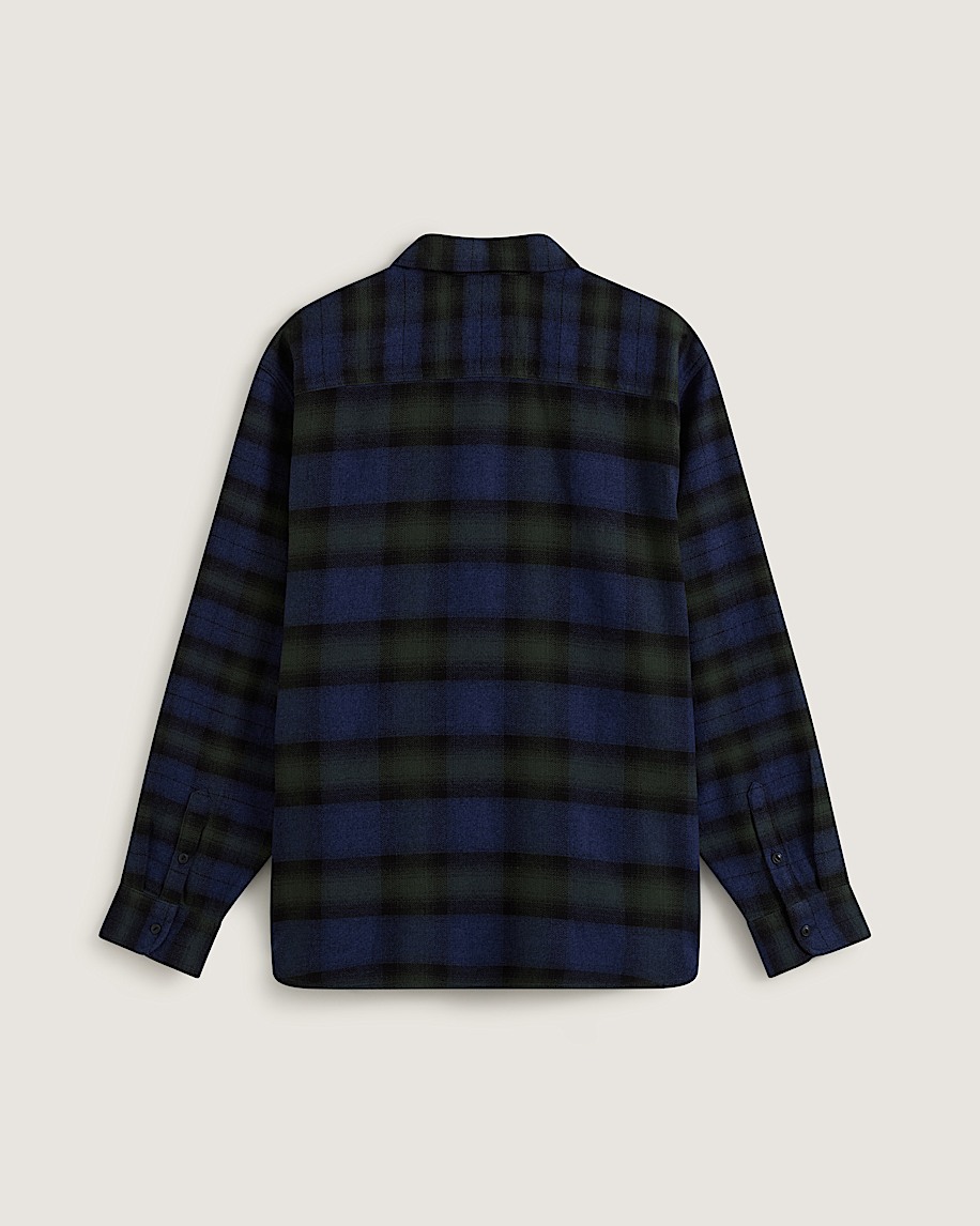 Lawson Mixed Plaid Flannel Shirt VANS Dress Blues ALT1