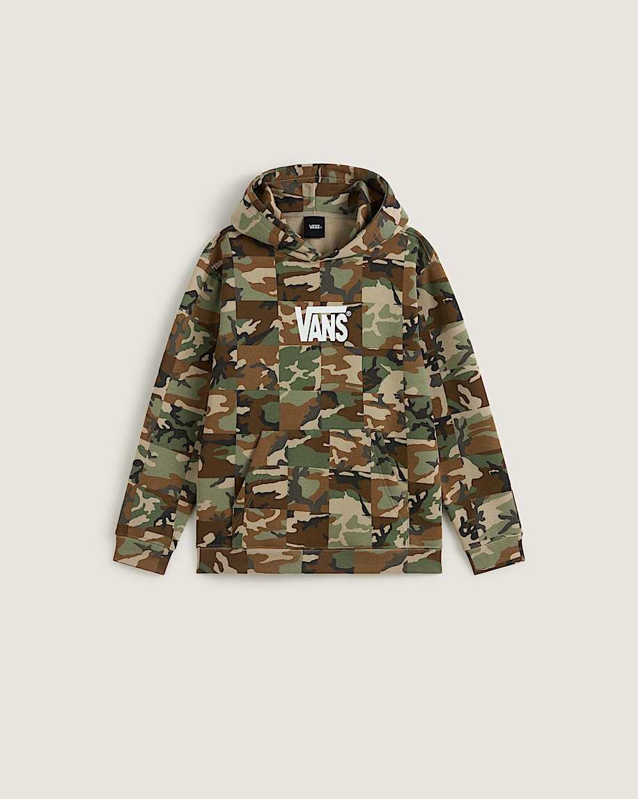 Checker Camo Pullover VANS Camo Green  Aluminum Grey HERO