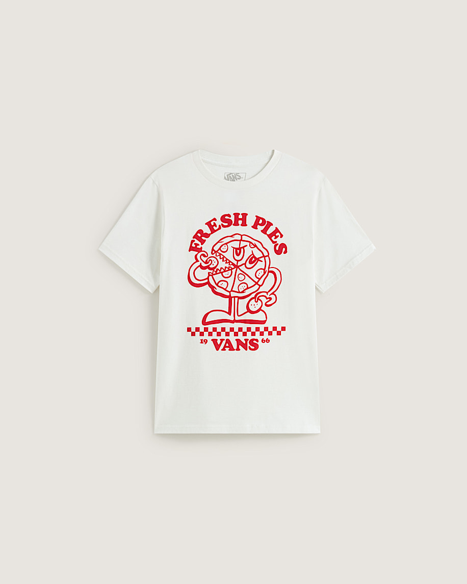 Fresh Pies Short Sleeve Tee VANS Marshmallow White HERO