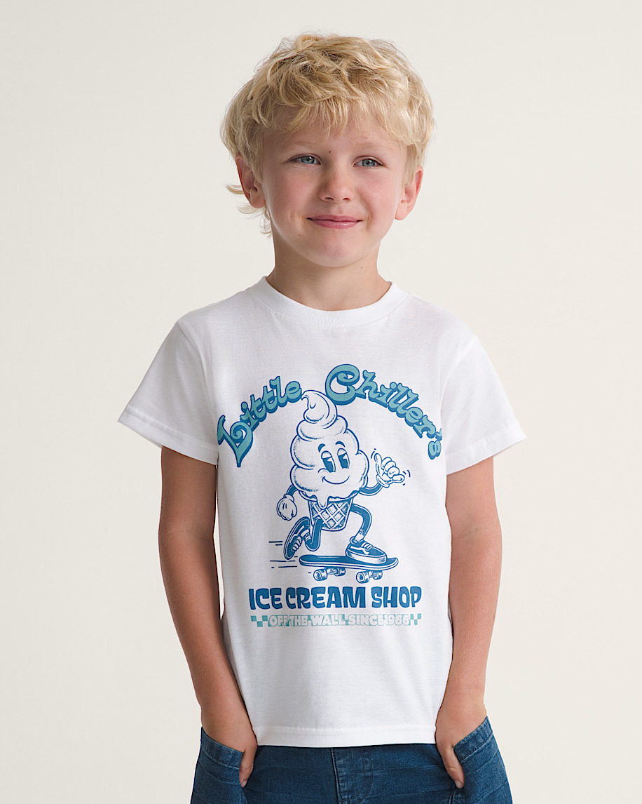Little Chillers Short Sleeve Tee VANS White ALT5