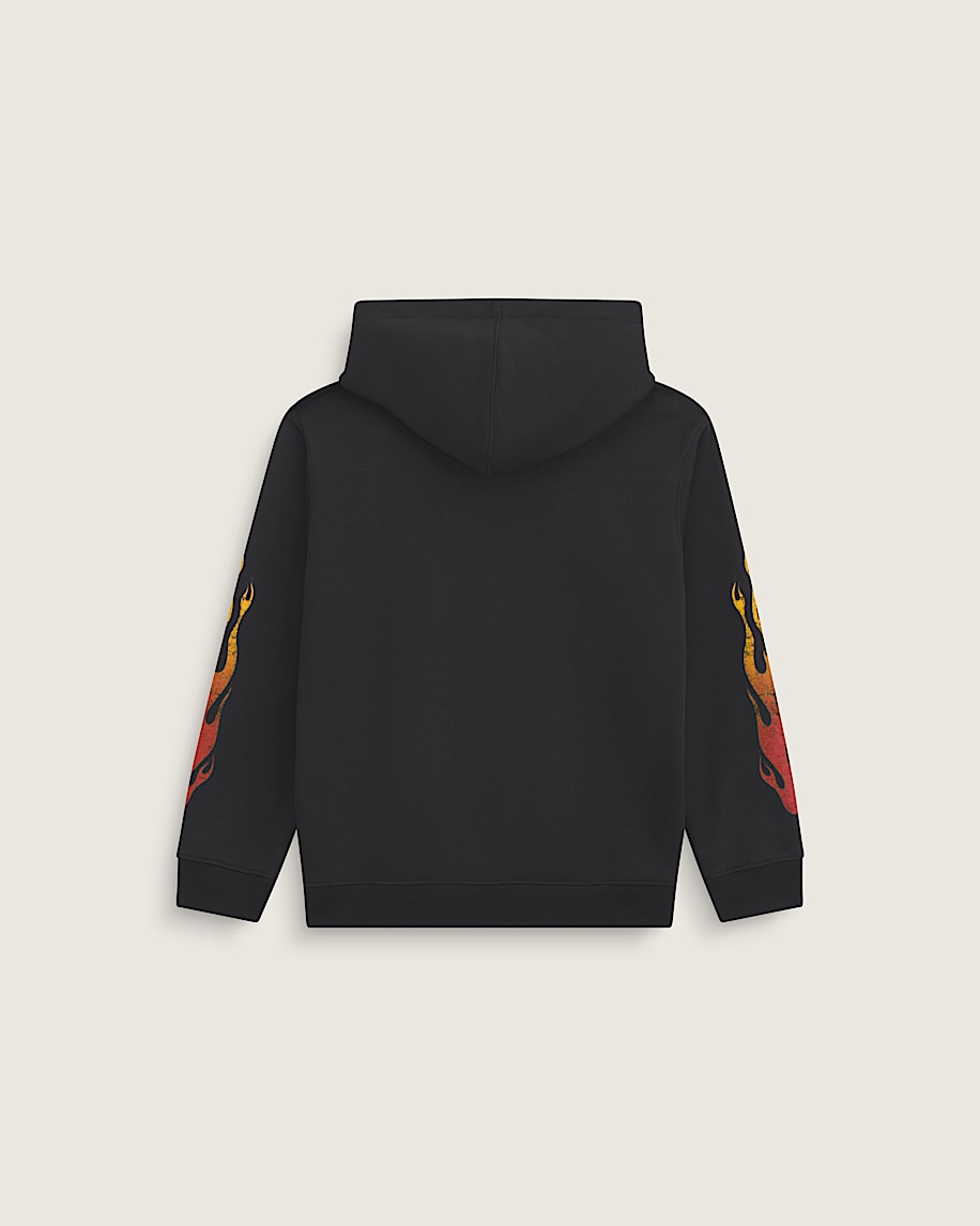Burnin Up Full Zip VANS Black ALT1