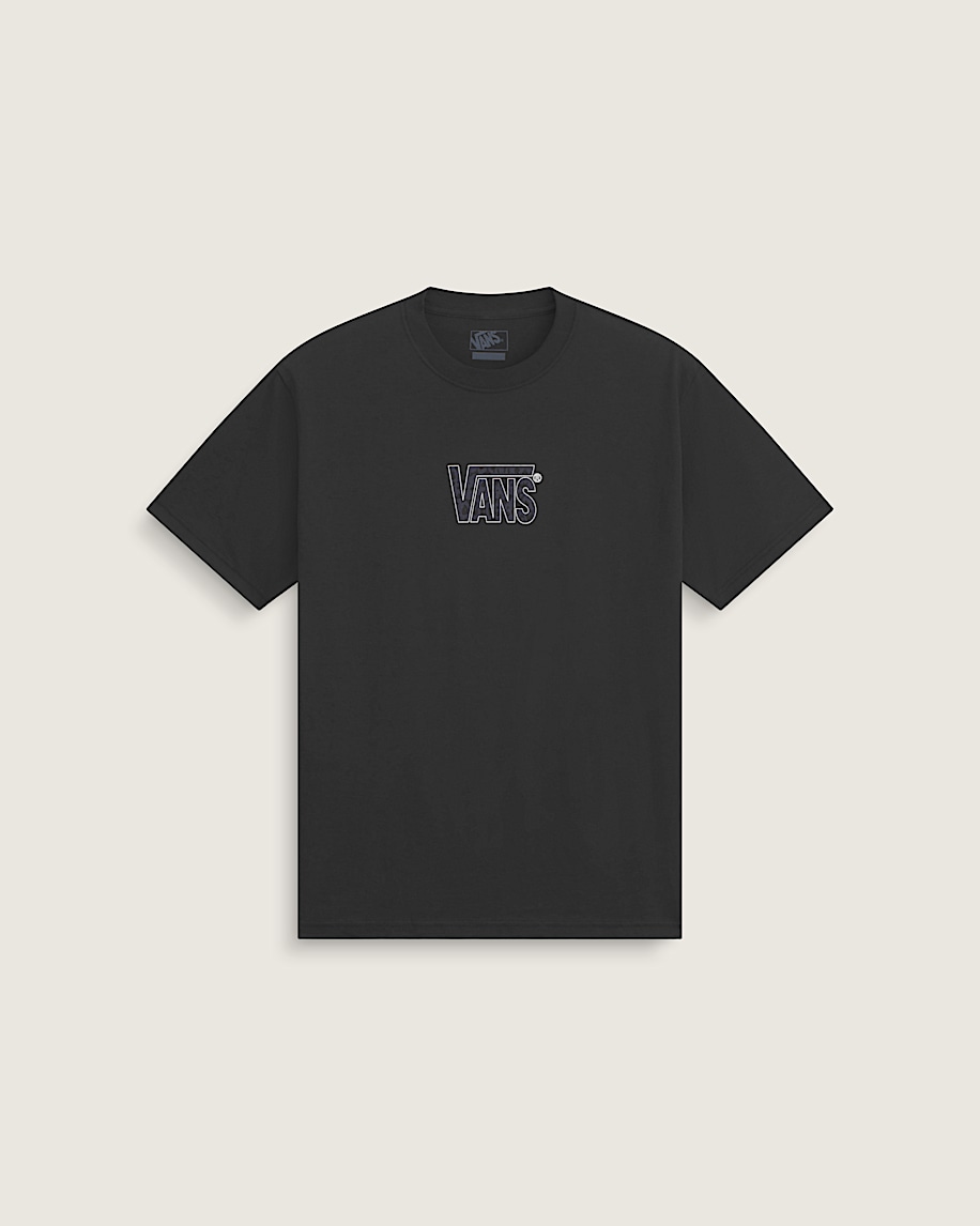 Stretch Logo Fill Short Sleeve Tee VANS Black HERO