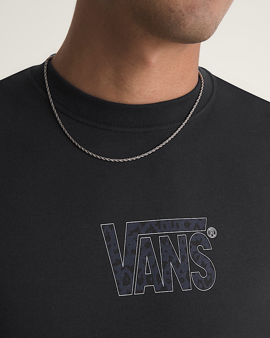 Stretch Logo Fill Short Sleeve Tee VANS Black ALT4