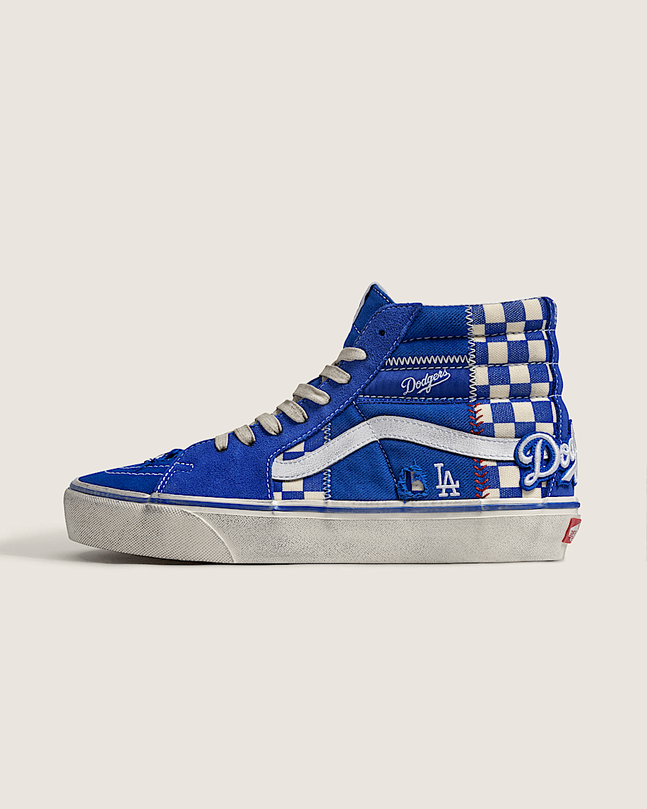 SK8Hi Shoe VANS Dodgers Classic Blue  White HERO
