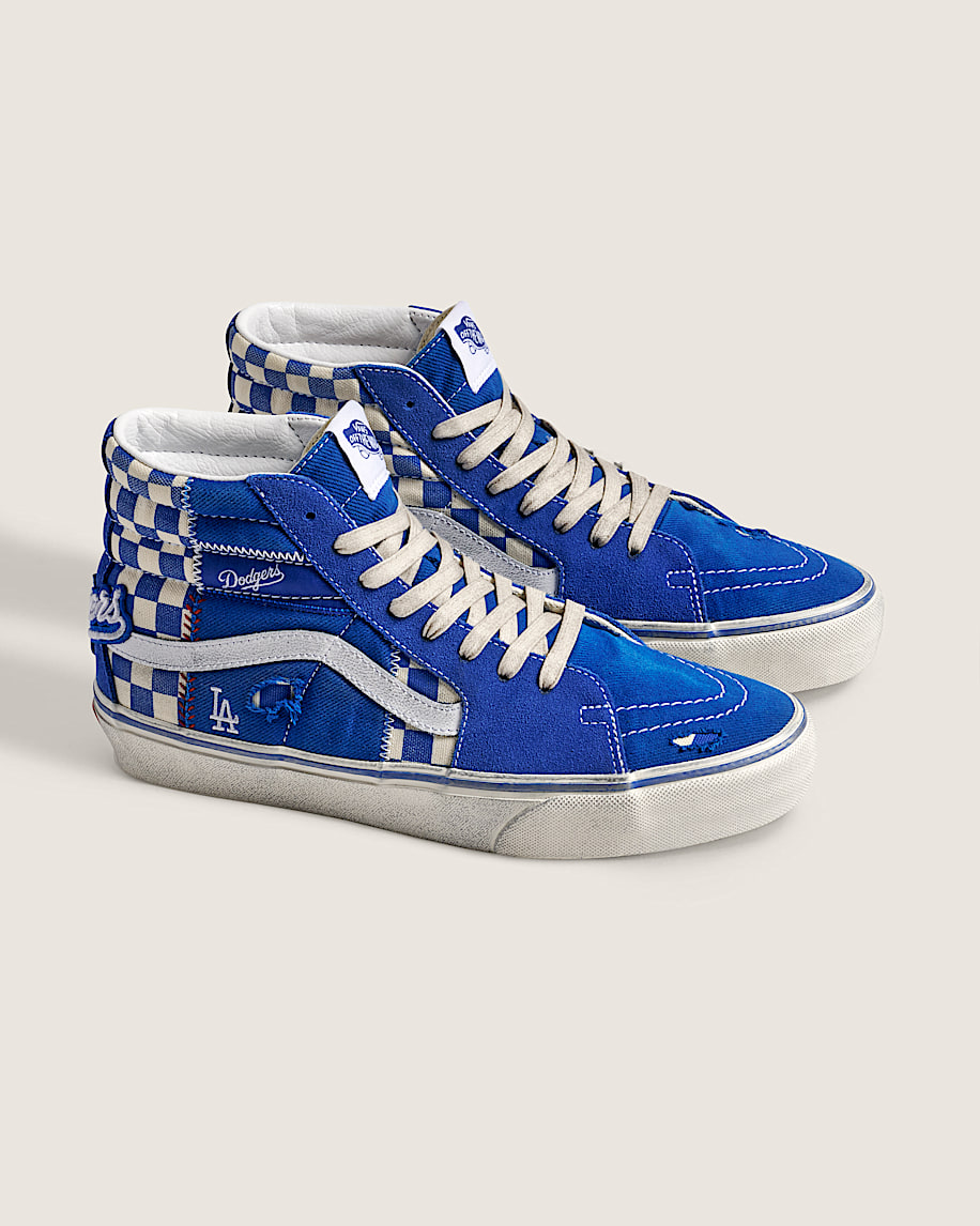 SK8Hi Shoe VANS Dodgers Classic Blue  White ALT1