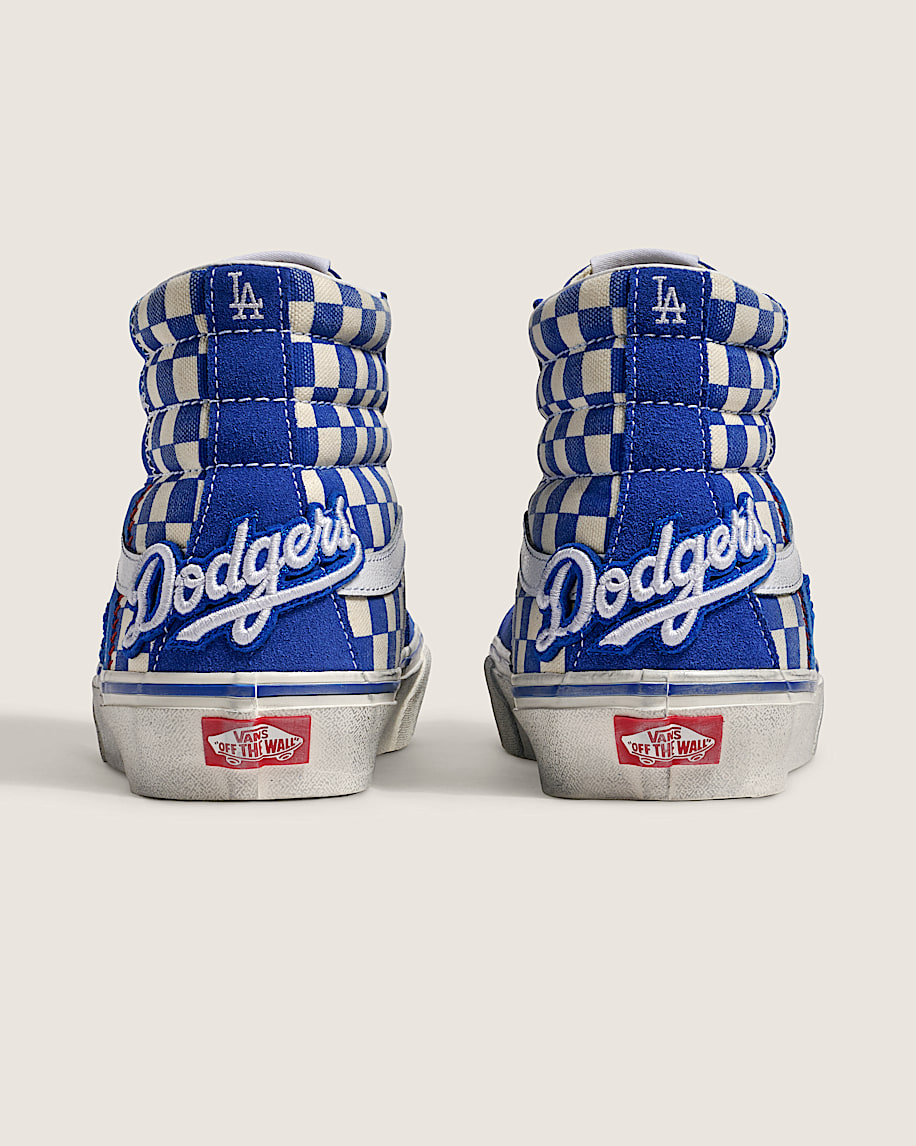 SK8Hi Shoe VANS Dodgers Classic Blue  White ALT3