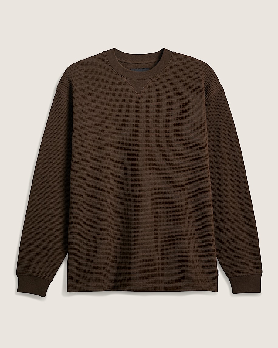Navigate Thermal Long Sleeve Shirt VANS Brown HERO