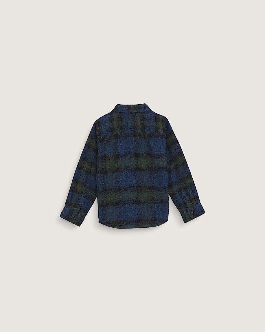 Lawson Mixed Plaid Flannel Shirt VANS Dress Blues ALT1