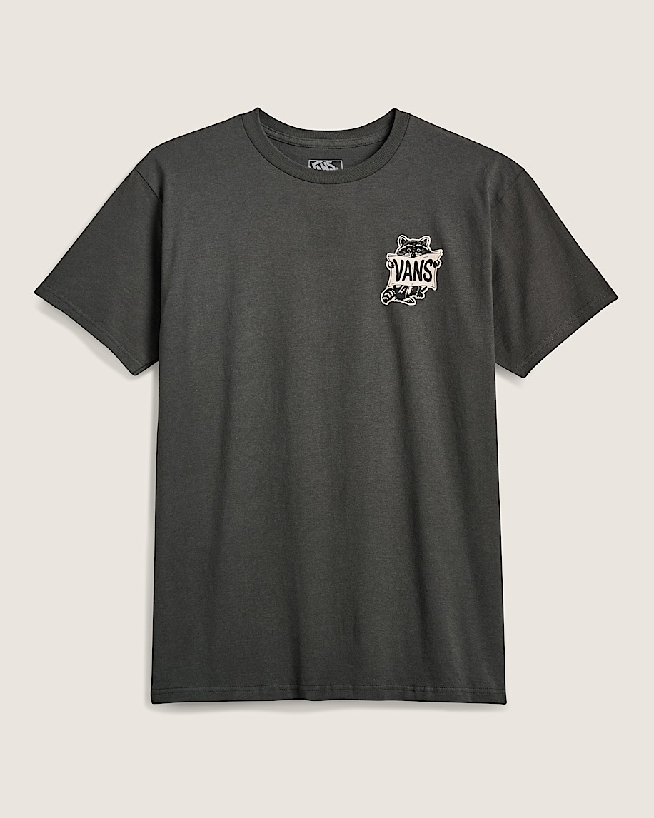 Raccoon Sign Short Sleeve Tee VANS Charcoal Grey ALT1
