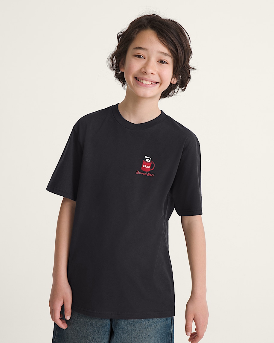 Kids Served Hot Short Sleeve Tee VANS Black ALT2