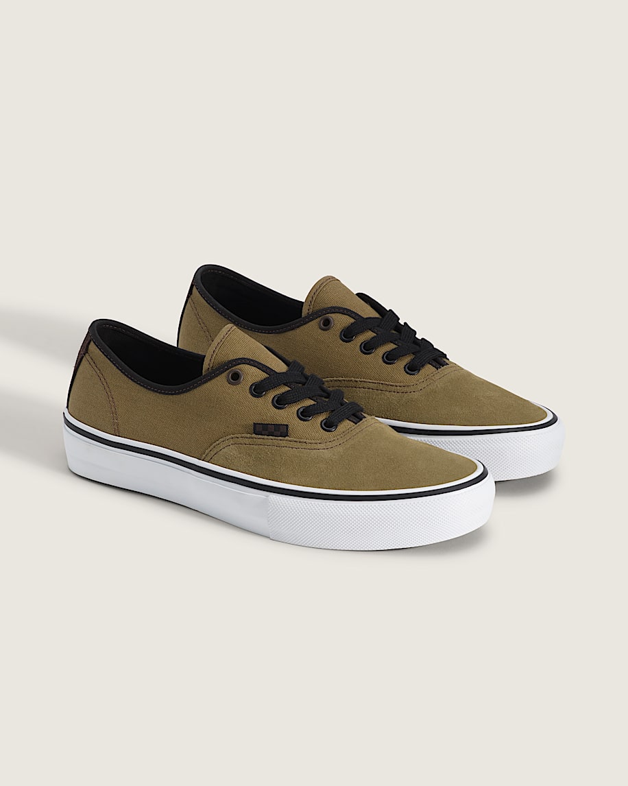 Skate Authentic Shoe VANS Olive Brown ALT1