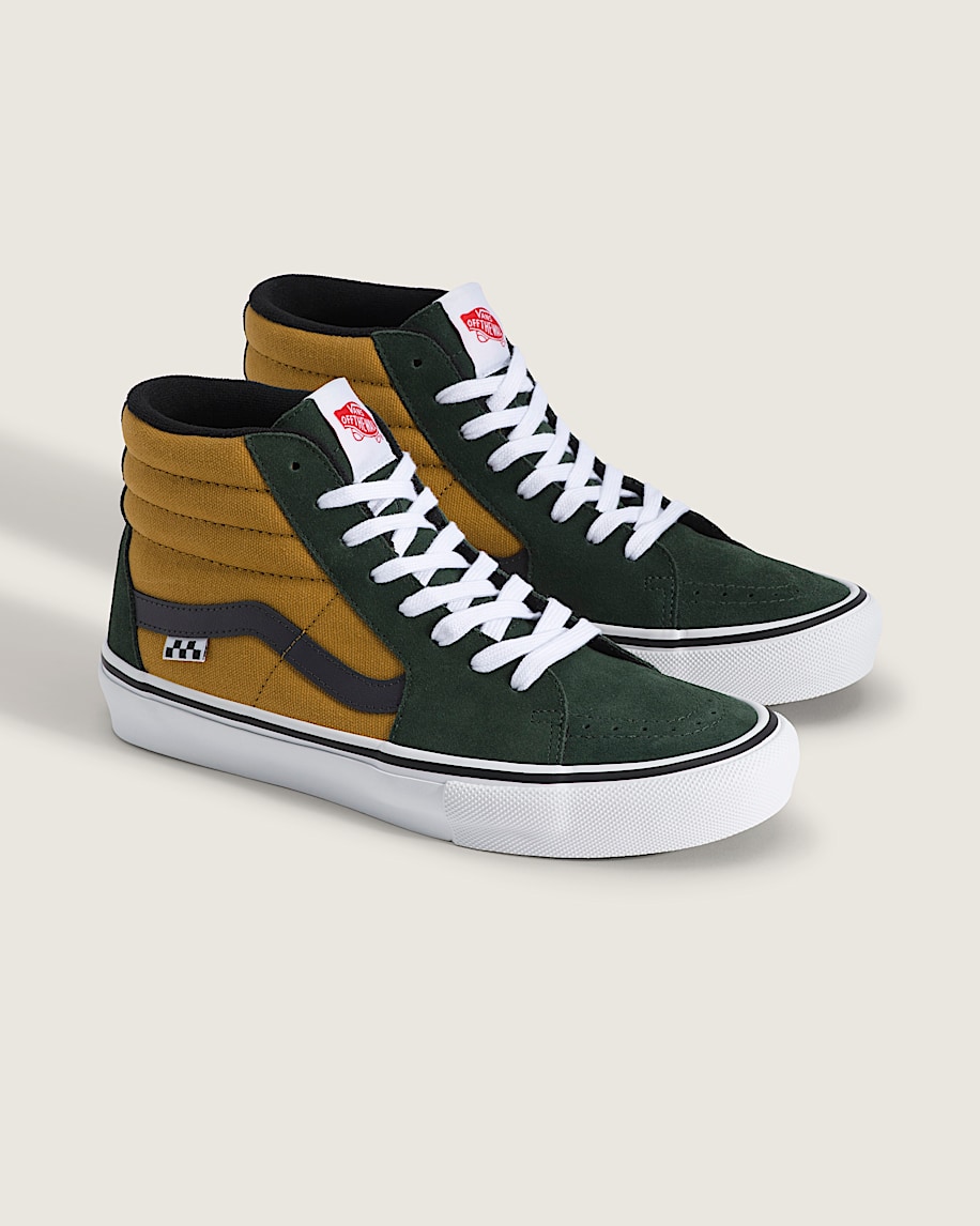 Skate Sk8Hi Shoe VANS Oil Green ALT1