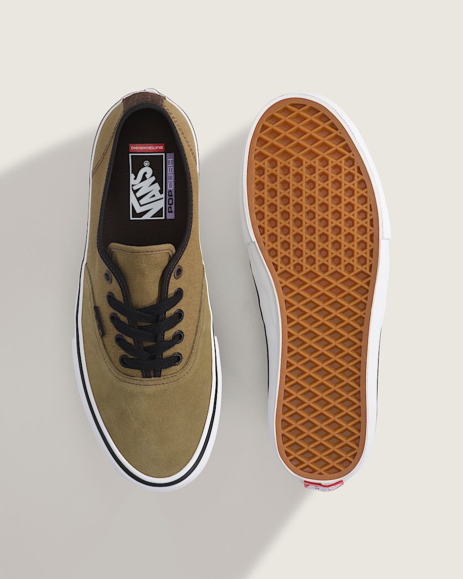 Skate Authentic Shoe VANS Olive Brown ALT2
