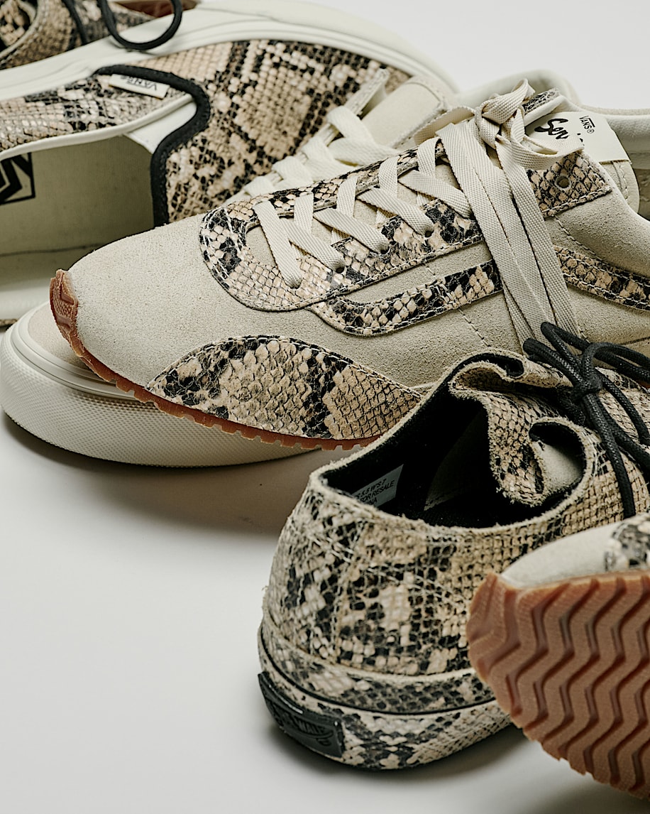 Vans Premium Super Lowpro Trainer VANS Python Turtledove White ALT6