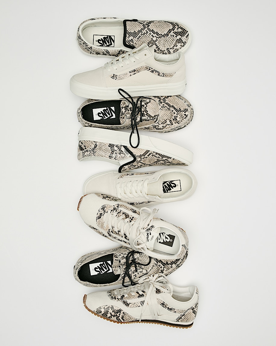 Premium Super Lowpro Trainer VANS Python Turtledove White ALT7