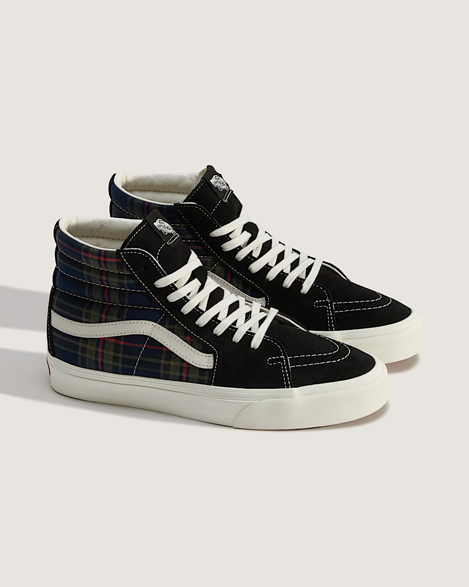 Sk8Hi Shoe VANS Plaid Black  Multi ALT1