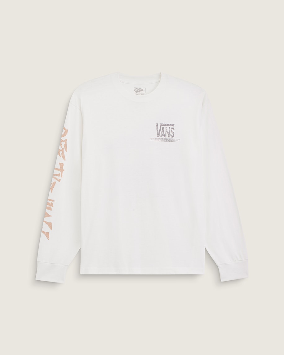 Free Climb Long Sleeve Tee VANS Marshmallow White ALT1