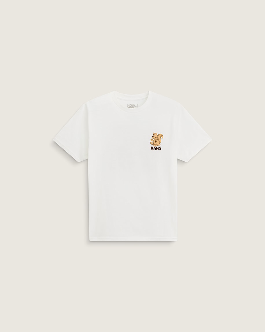 Kids WALL NUTS Short Sleeve Tee VANS Marshmallow White ALT1
