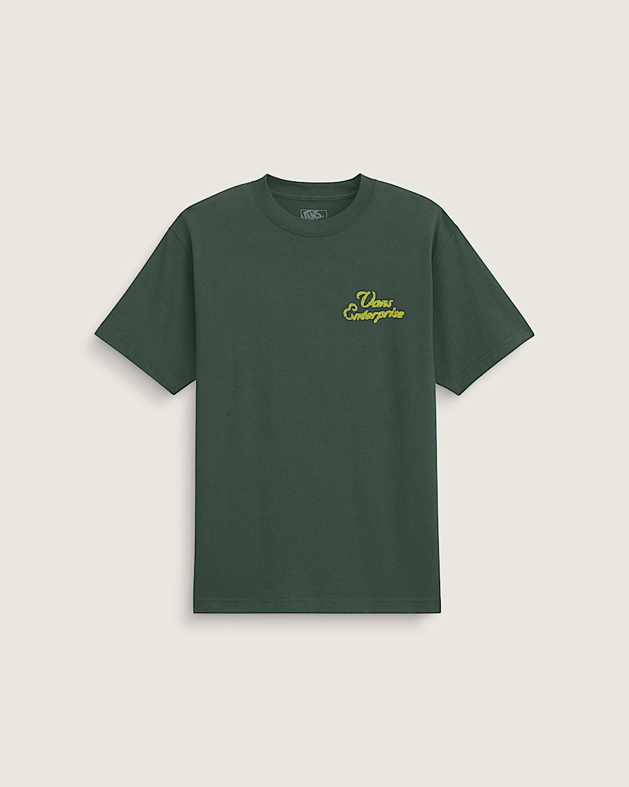 Broadway Diner Short Sleeve Tee VANS Oil Green ALT1