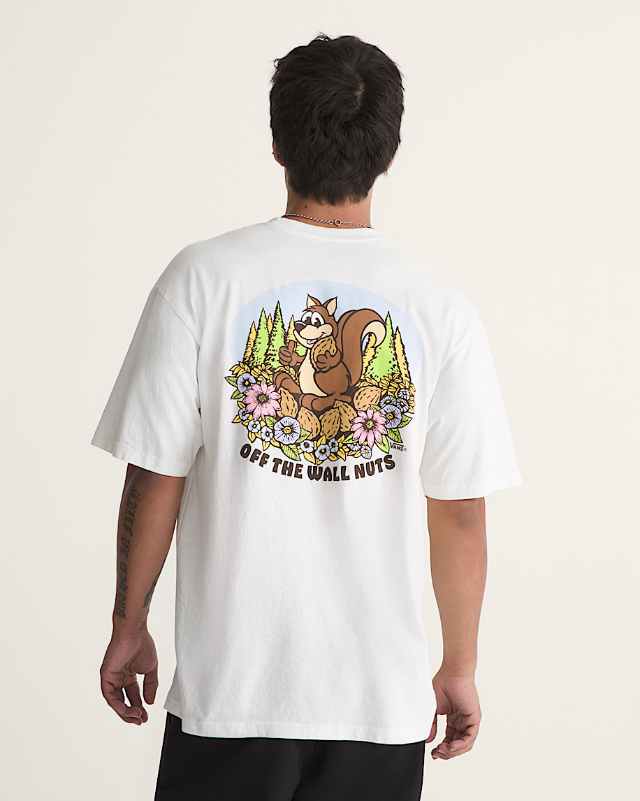 Wall Nuts Short Sleeve Tee VANS Marshmallow White ALT3