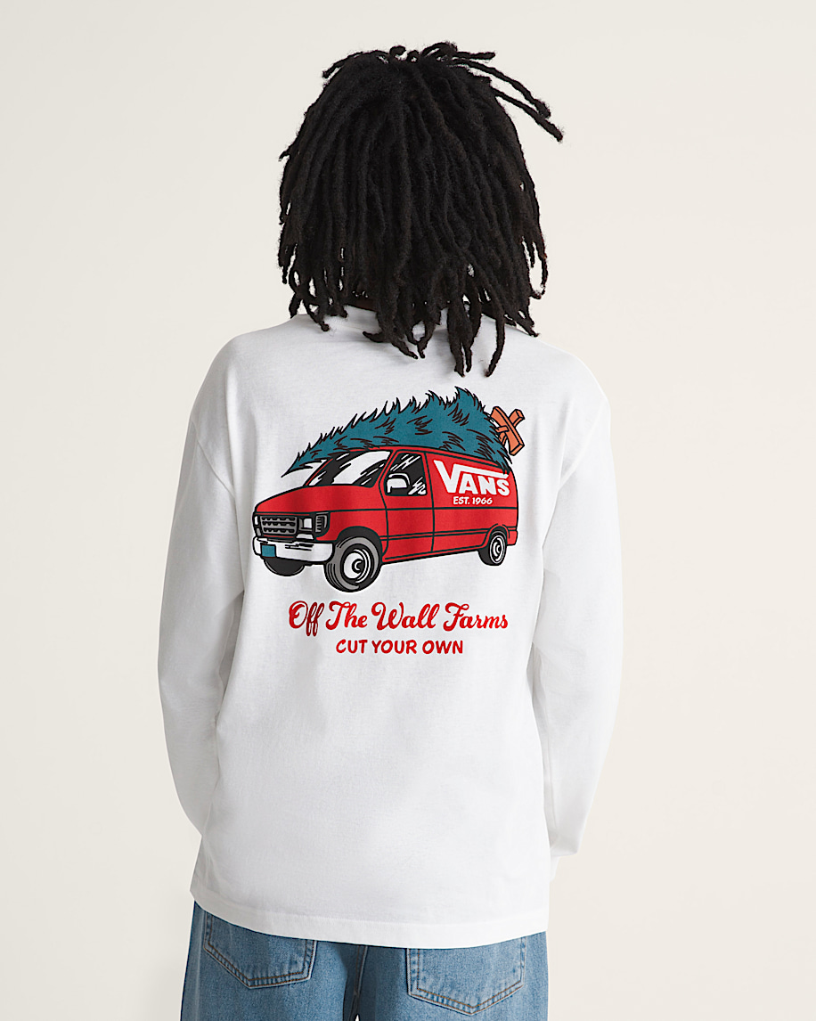 Cut Your Own Long Sleeve Tee VANS White ALT3