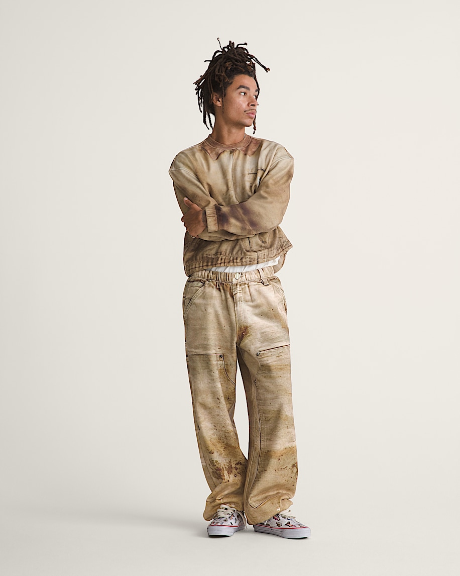 VANSZA Workwear Trompe Loeil Sweatpant VANS VANSZA Brown ALT5
