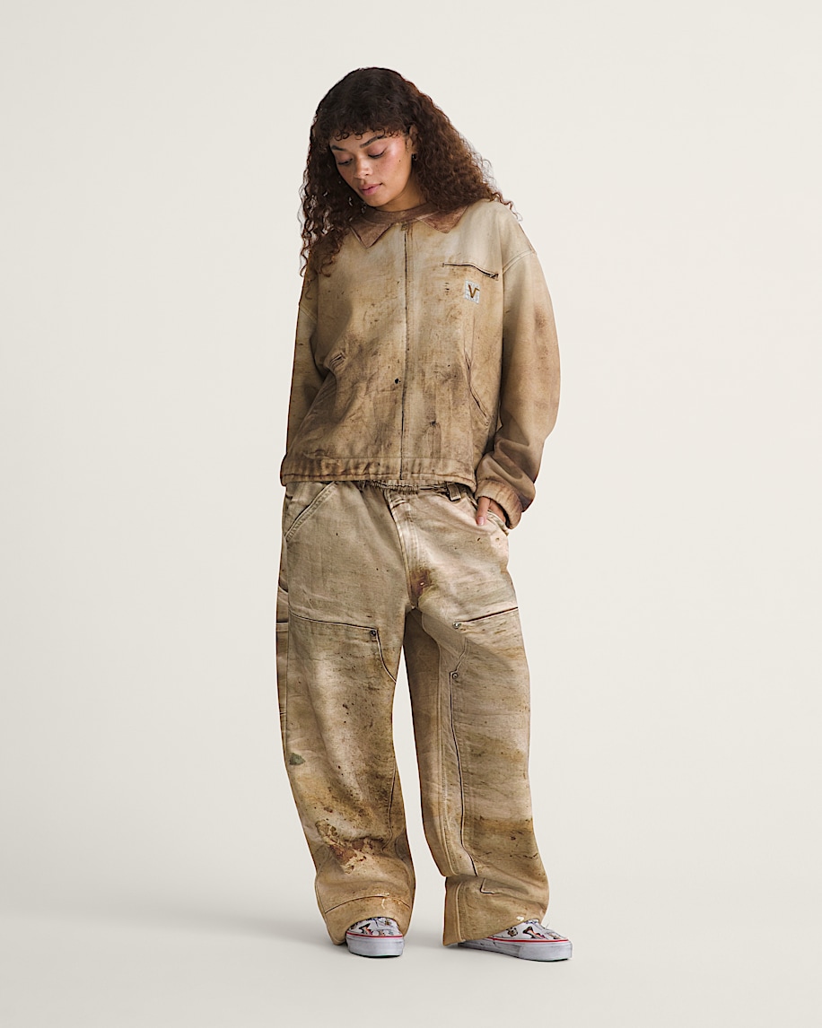 VANSZA Workwear Trompe Loeil Sweatpant VANS VANSZA Brown ALT3