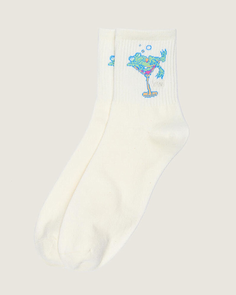 Chaussettes mimollet Vans Art VANS Noir  Blanc vritable HERO