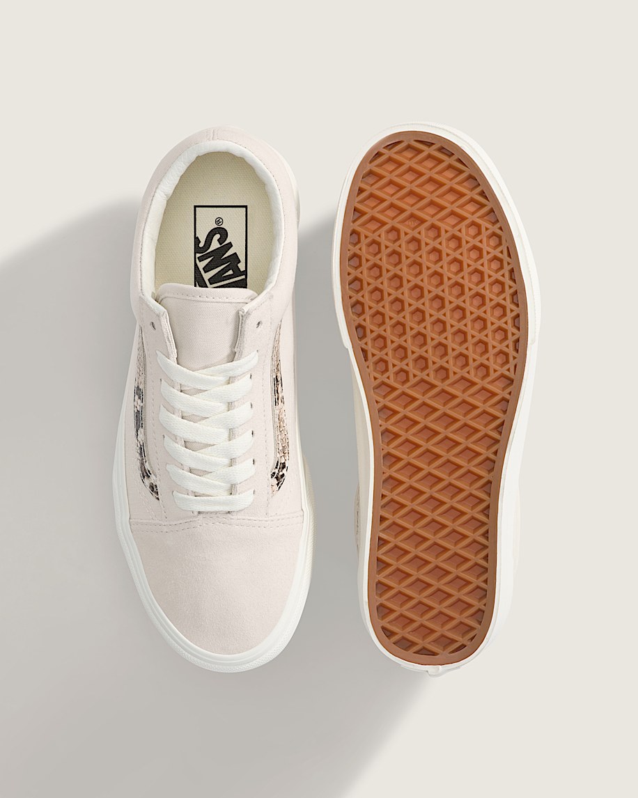 Old Skool Shoe VANS Python Turtledove White ALT2