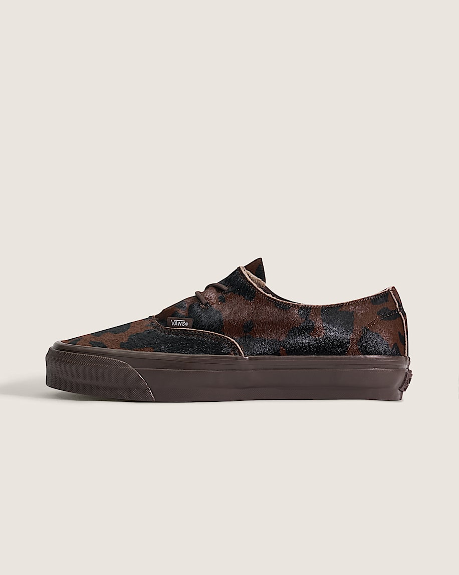 Premium Authentic Ease Shoe VANS Pony Hair Calf Brown HERO