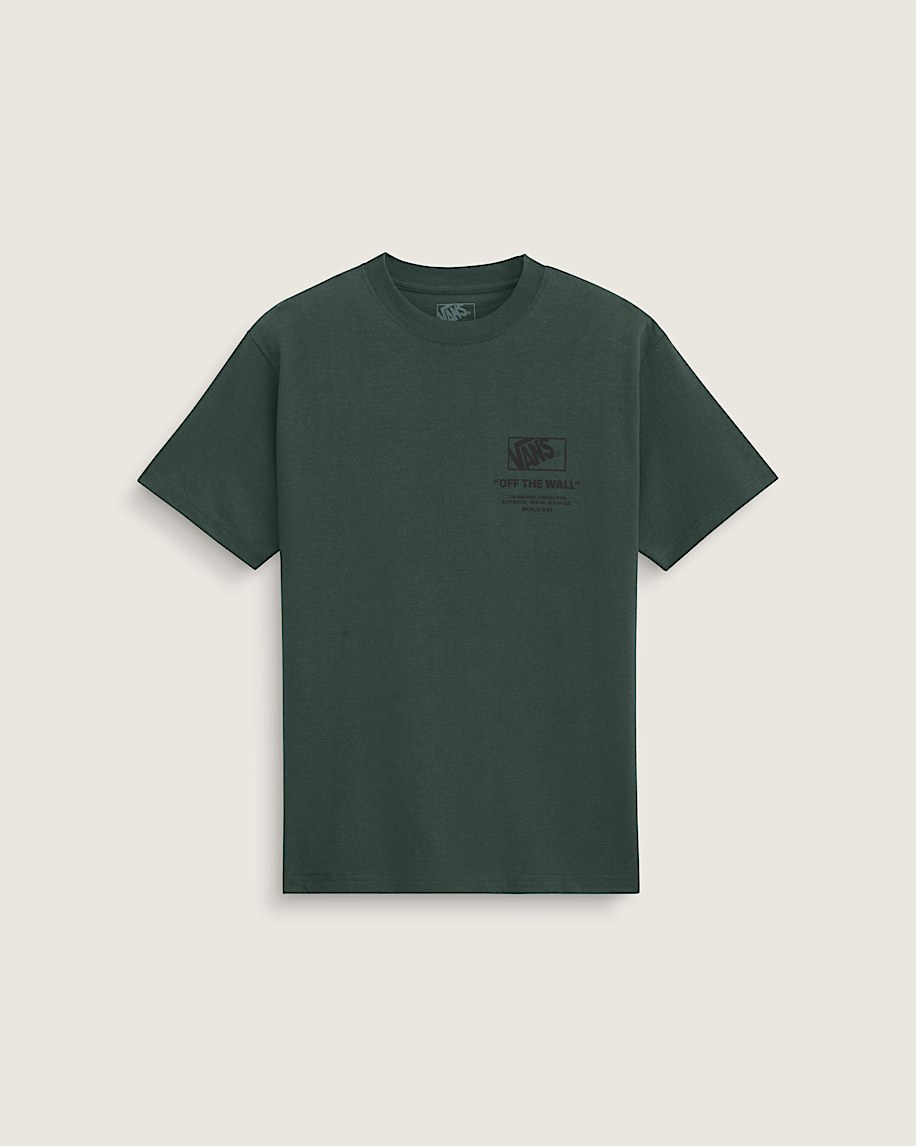 Stacked Hi Short Sleeve Tee VANS Oil Green ALT1