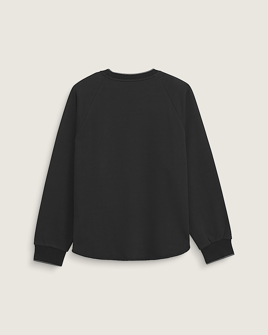 Tilt Rolled Hem Crew Fleece VANS Black ALT1