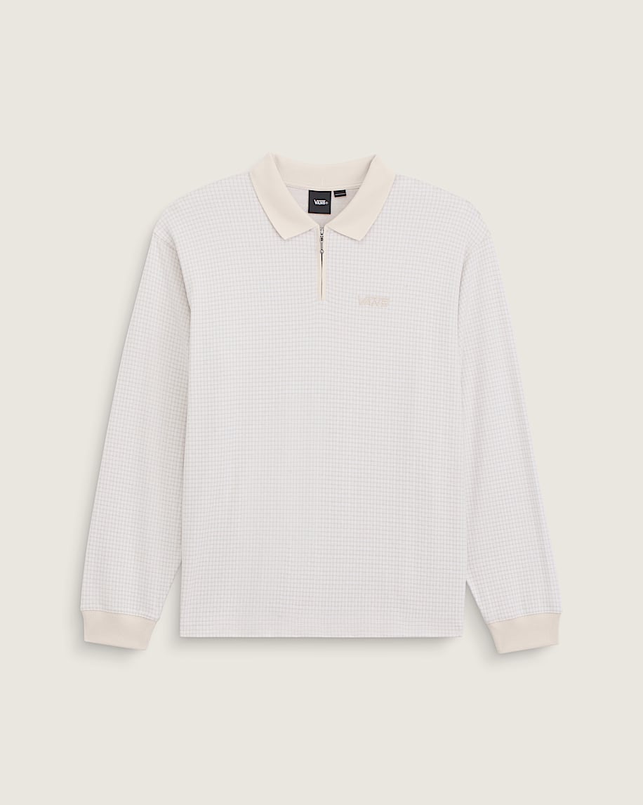 Javon Long Sleeve Knit VANS Turtledove White HERO