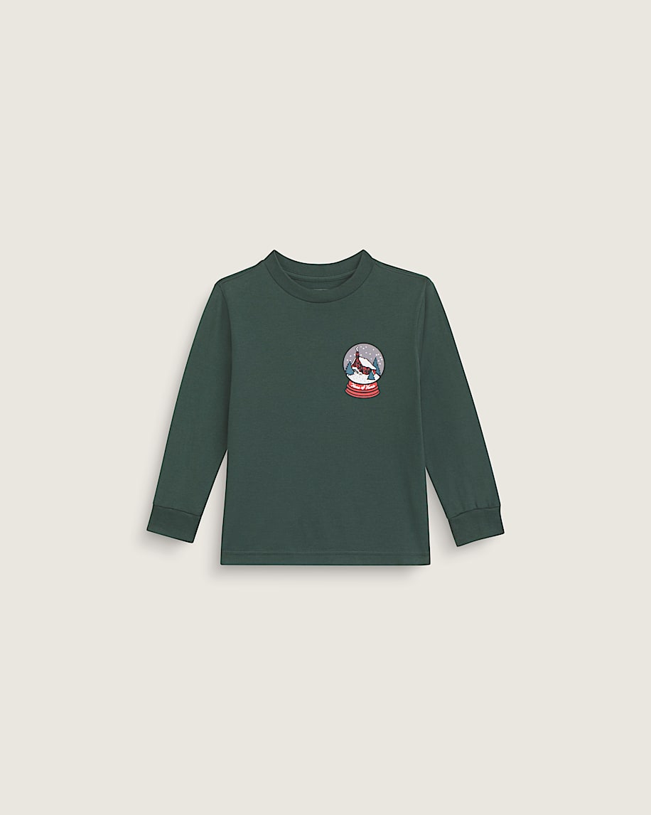 Little Kids Cut Your Own Long Sleeve Tee VANS Oil Green ALT1