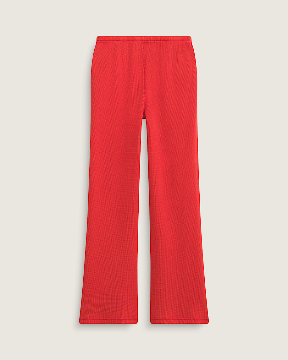 Teri Thermal Elastic Pants VANS Racing Red ALT2