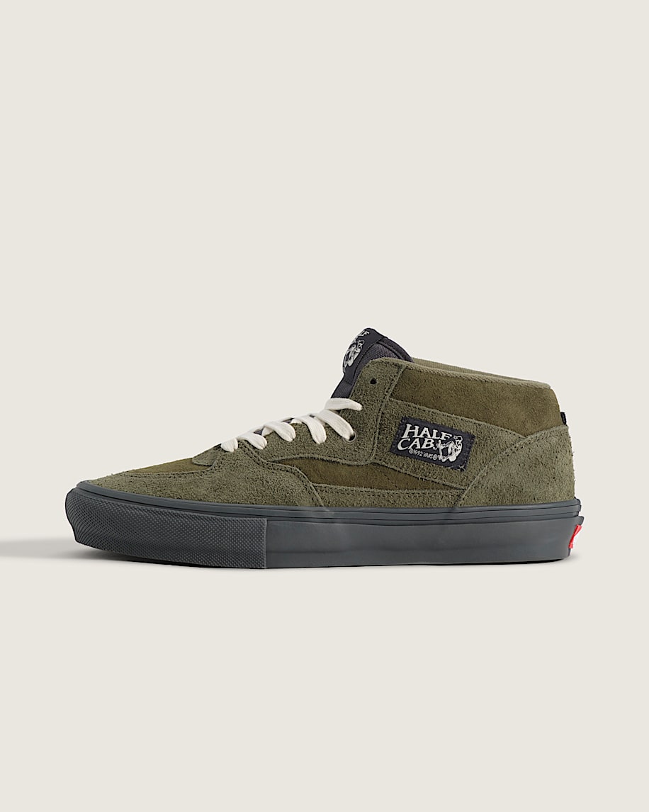 Skate Half Cab Shoe VANS Mossy Olive Green HERO