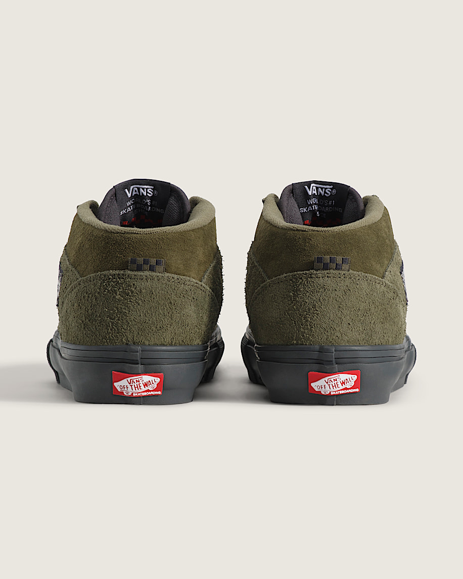 Skate Half Cab Shoe VANS Mossy Olive Green ALT3