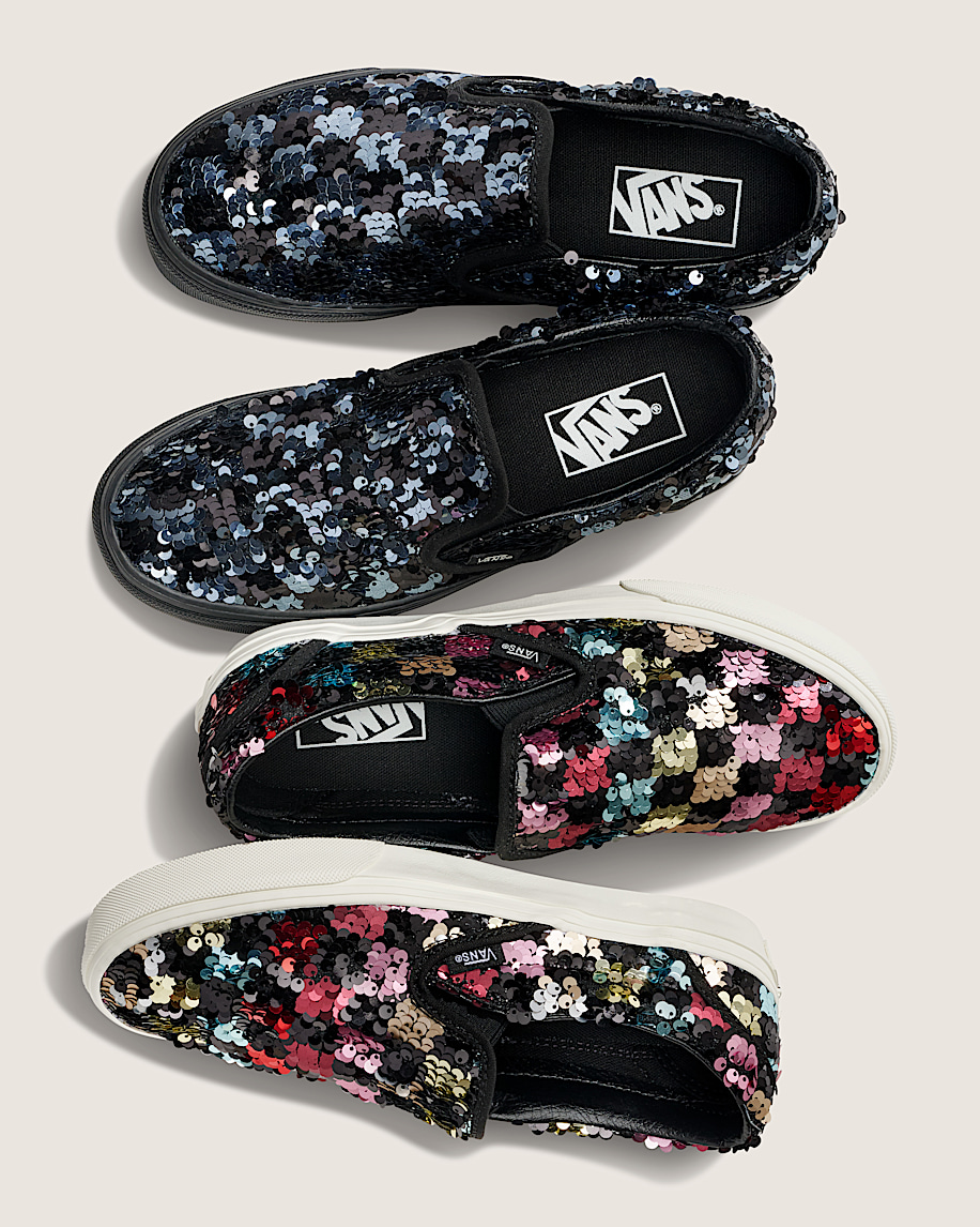 Classic SlipOn Shoe VANS Checkerboard Black  Multi Black ALT6