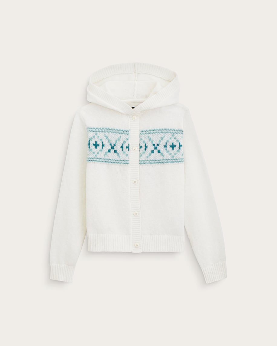Kids Fiona Fair Aisle Sweater VANS Marshmallow White HERO