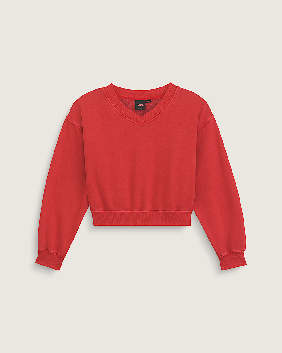 Easy V Sweatshirt VANS Red HERO