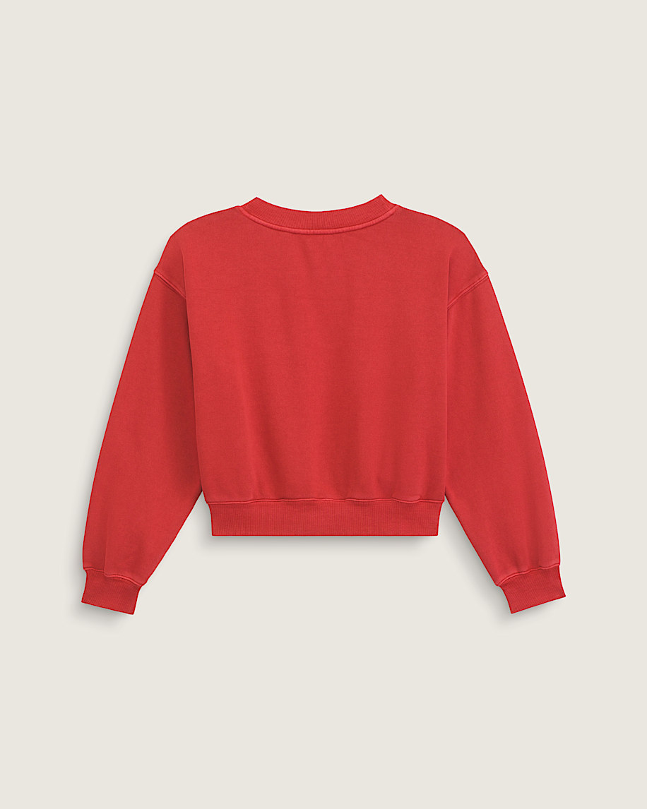 Easy V Sweatshirt VANS Red ALT1