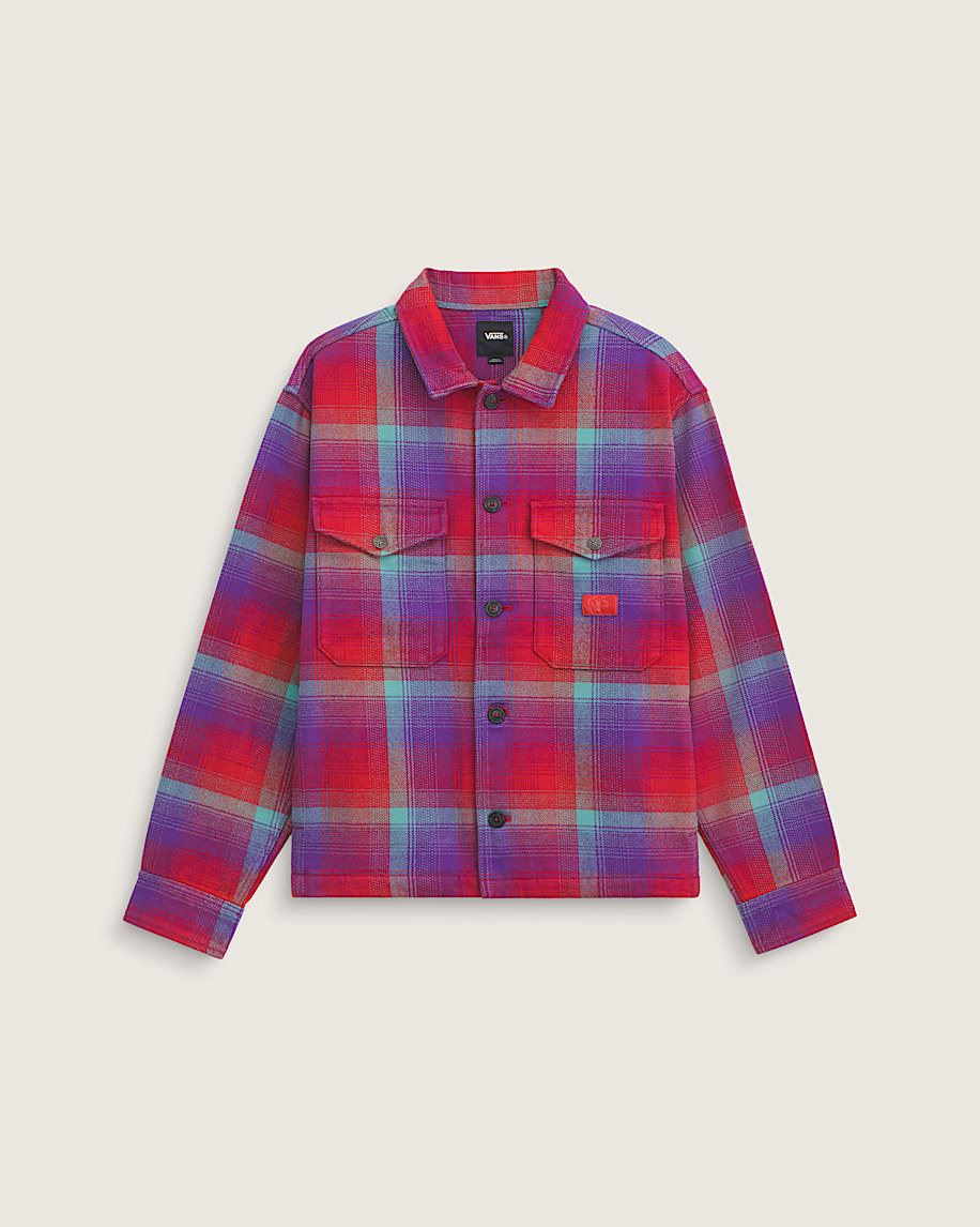 Rooney Heavy Weight Flannel VANS Racing Red HERO