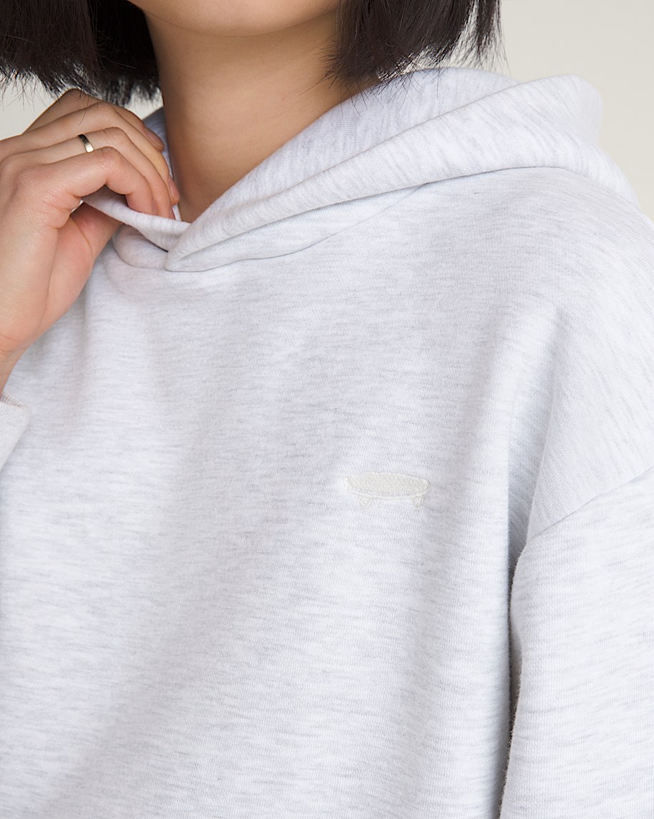Salton Pullover Hoodie VANS White Heather ALT4
