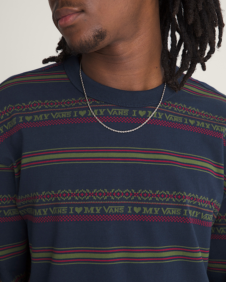 Mesa Long Sleeve Knit VANS Parisian Night Blue ALT4
