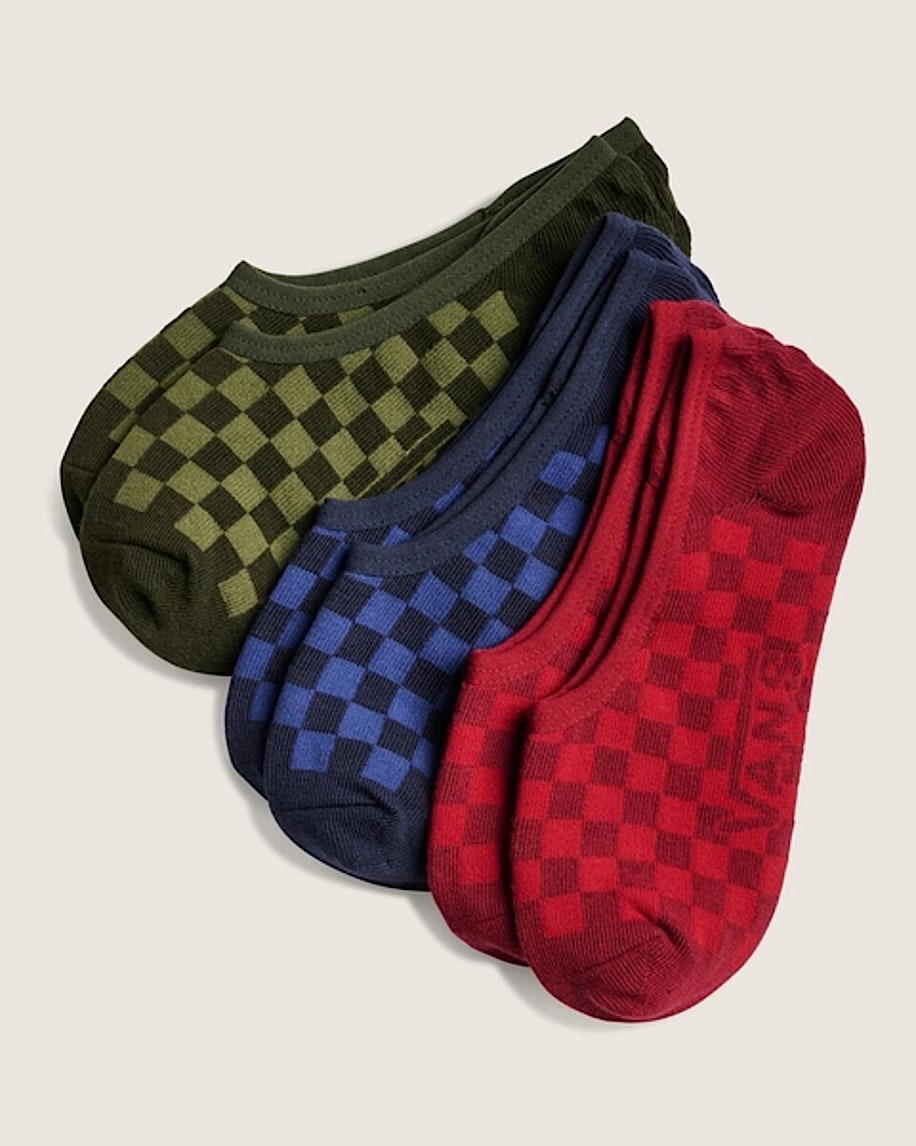 Checkerboard Canoodle Socks VANS Obsidian Fern Green ALT1
